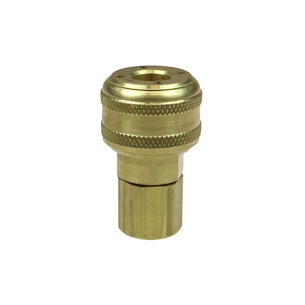 3/8" Automatic Industrial Coupler 1/2" FPT